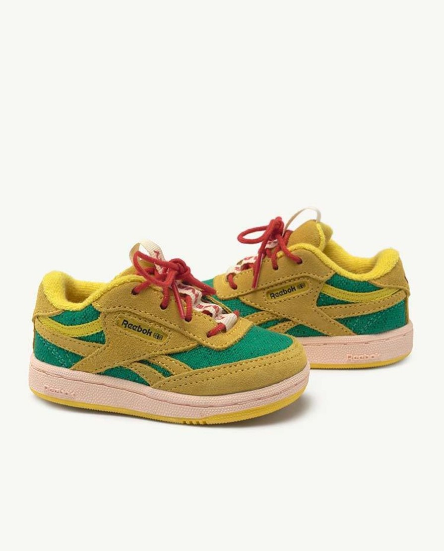 Accessoires The Animals Observatory | Reebok Club C Revenge Baby X The Animals Observatory Geel