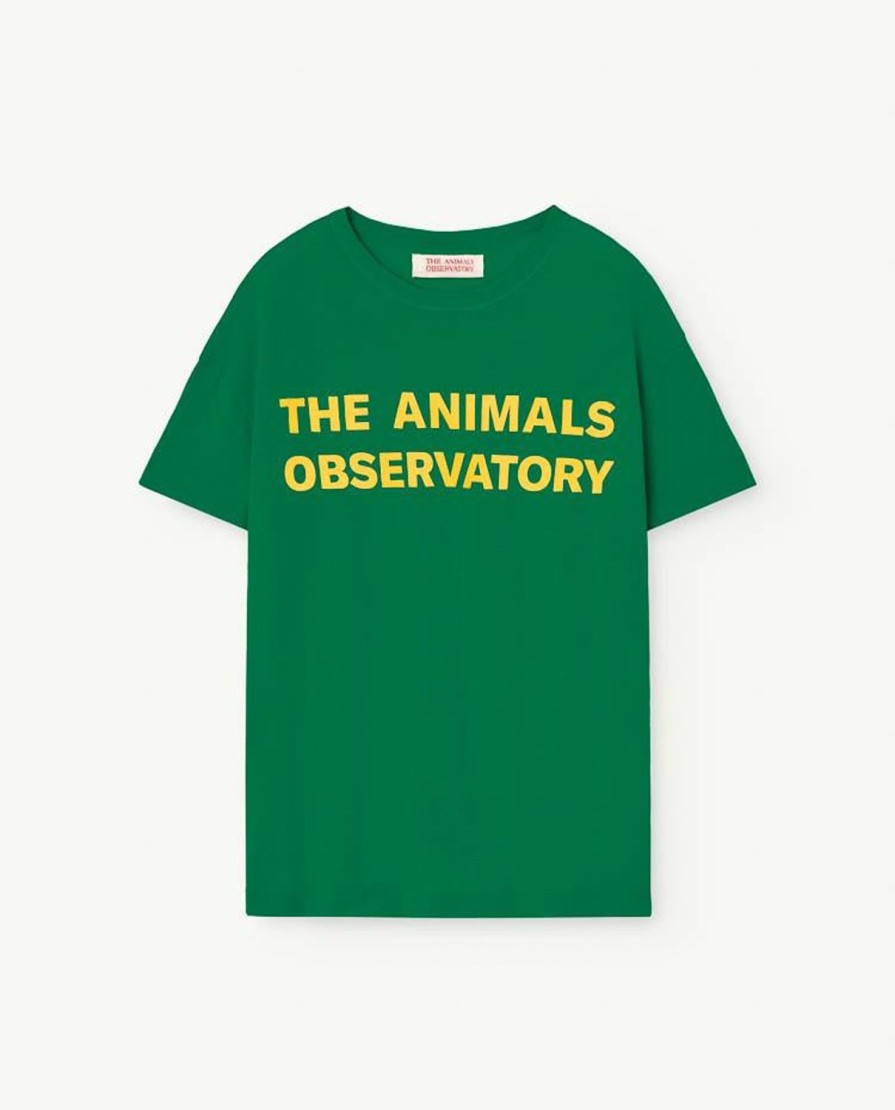 Vrouw The Animals Observatory | Groen Orion T-Shirt Voor Volwassenen