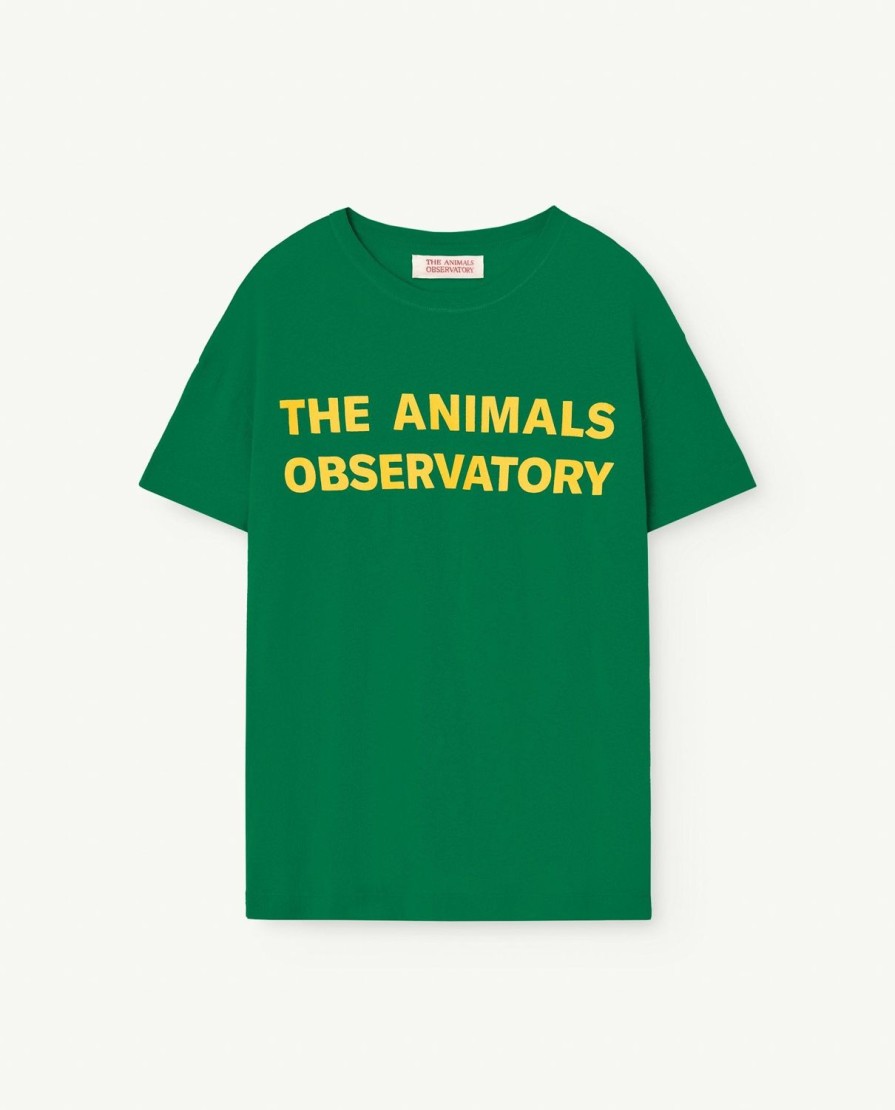 Vrouw The Animals Observatory | Groen Orion T-Shirt Voor Volwassenen