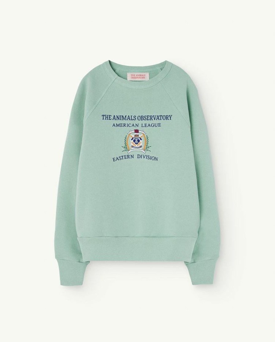 Kind The Animals Observatory | Turquoise Haai Sweatshirt