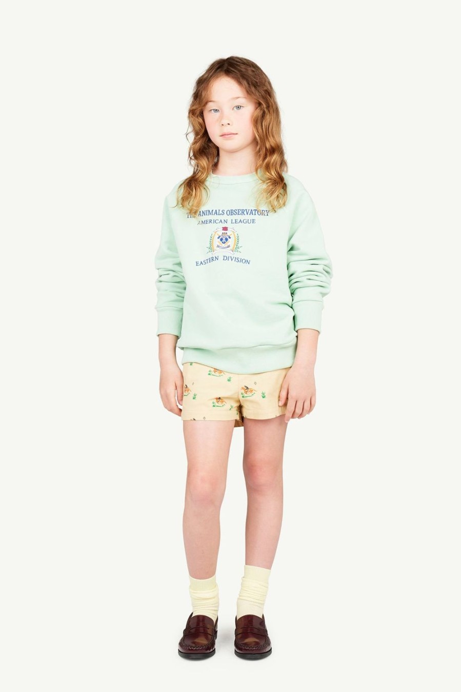 Kind The Animals Observatory | Turquoise Haai Sweatshirt