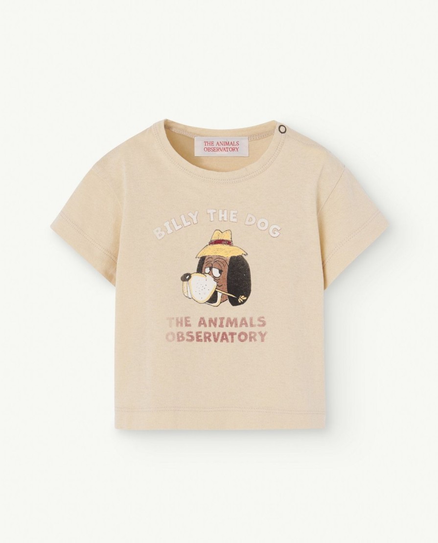 Baby The Animals Observatory | Beige Haan Baby-T-Shirt