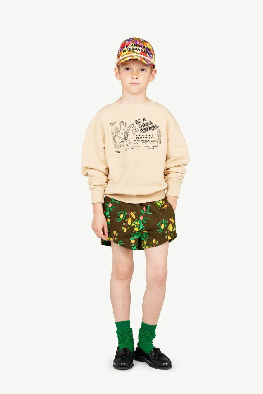 Kind The Animals Observatory | Westers Beige Beer Sweatshirt