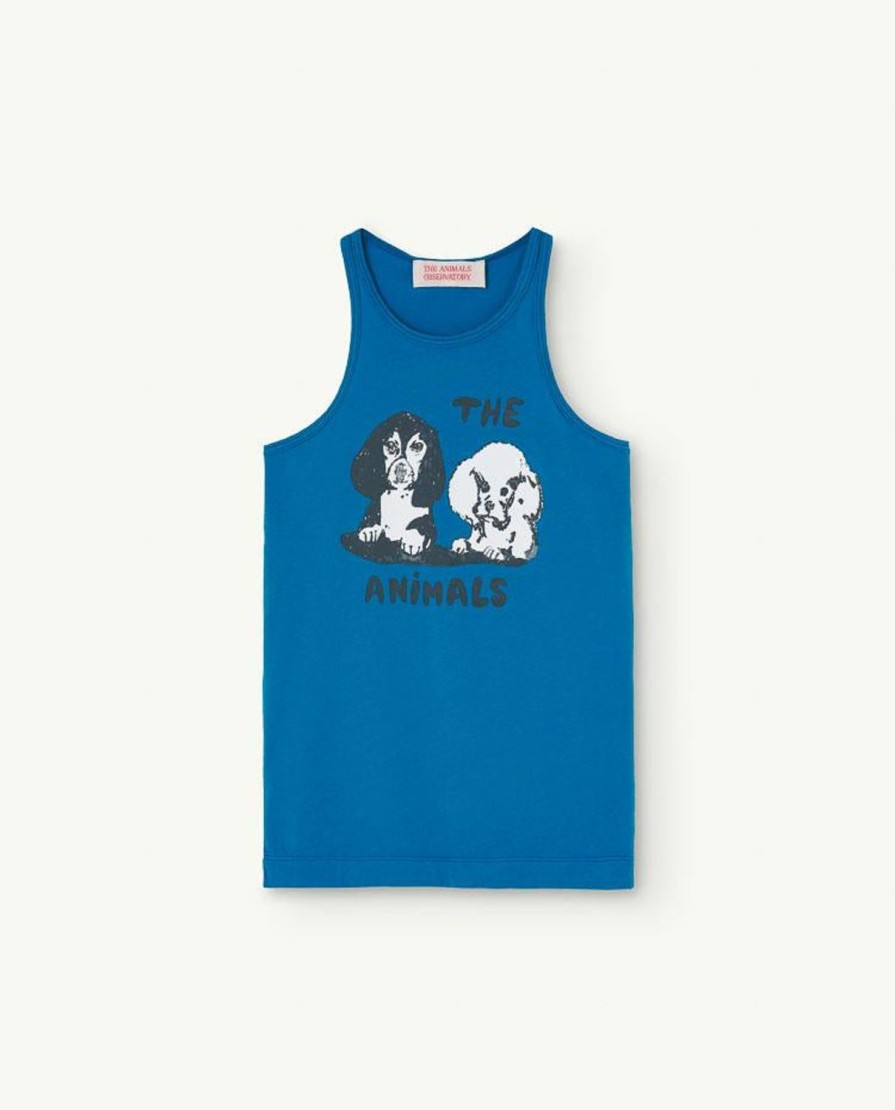 Kind The Animals Observatory | Blauwe Kikker Tanktop