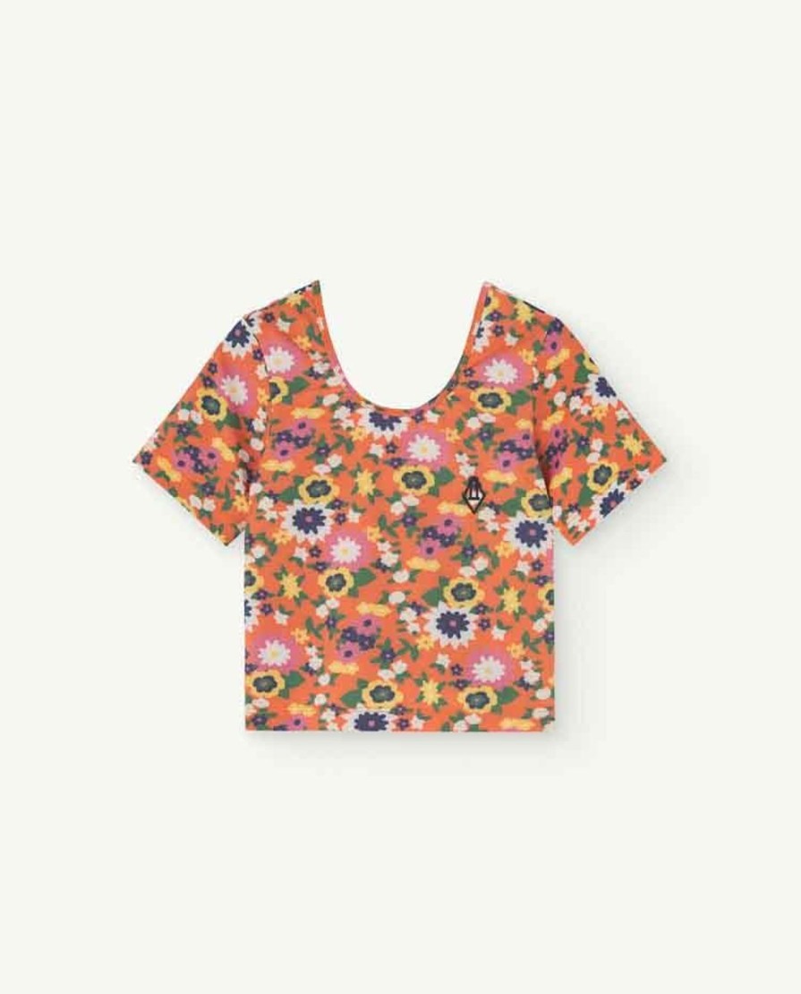 Kind The Animals Observatory | Oranje Rivierkreeft Crop Top