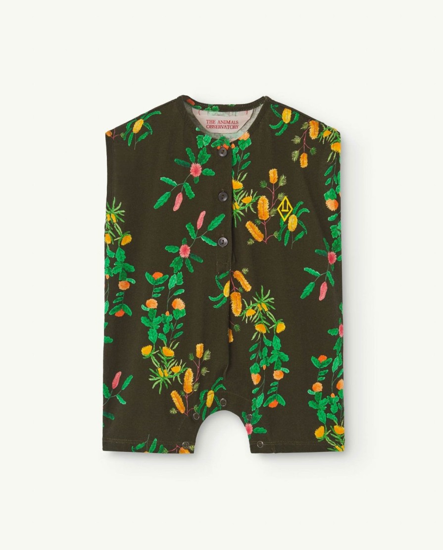 Baby The Animals Observatory | Diepbruine Gans Babyromper