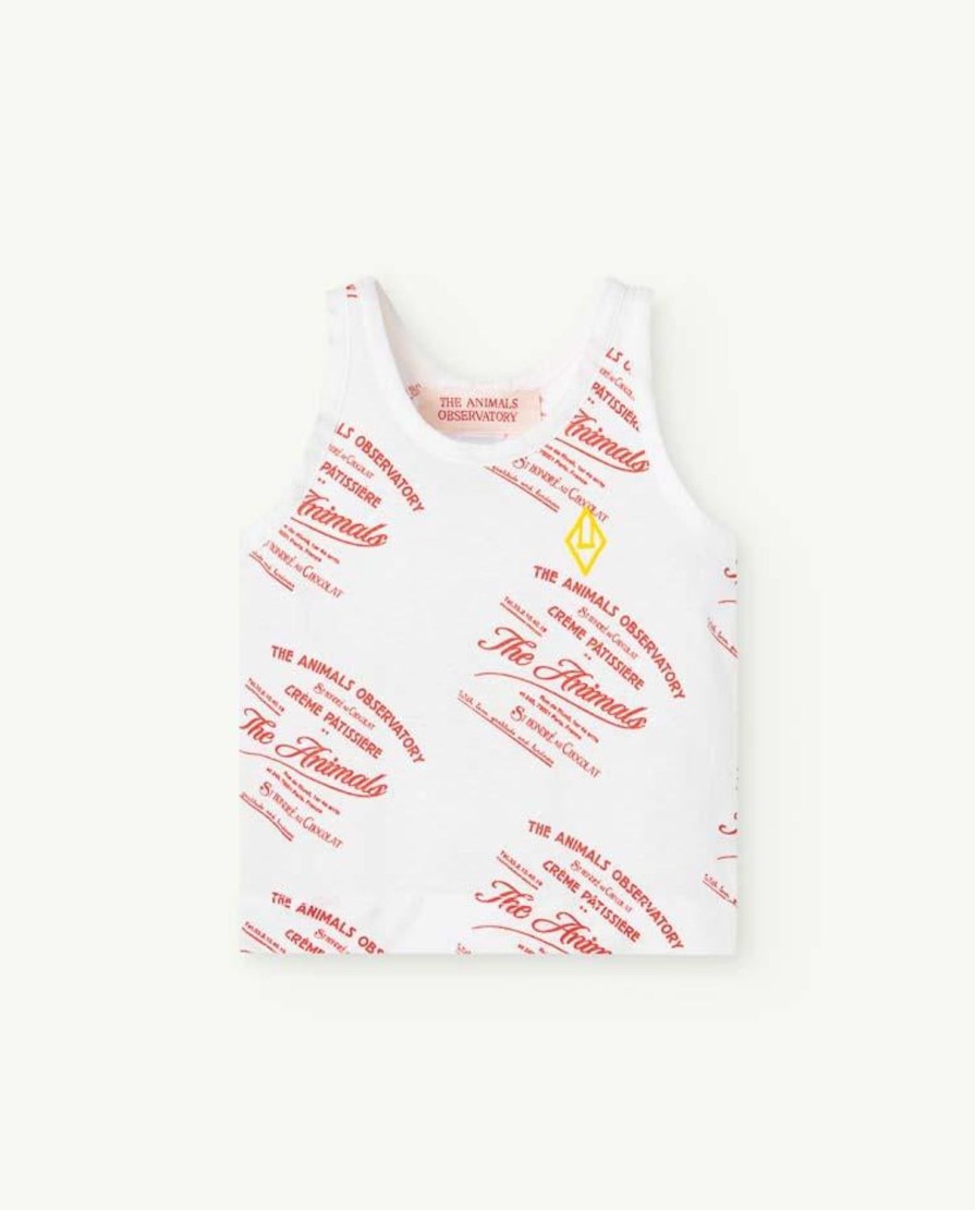 Baby The Animals Observatory | Witte Kikker Babytanktop