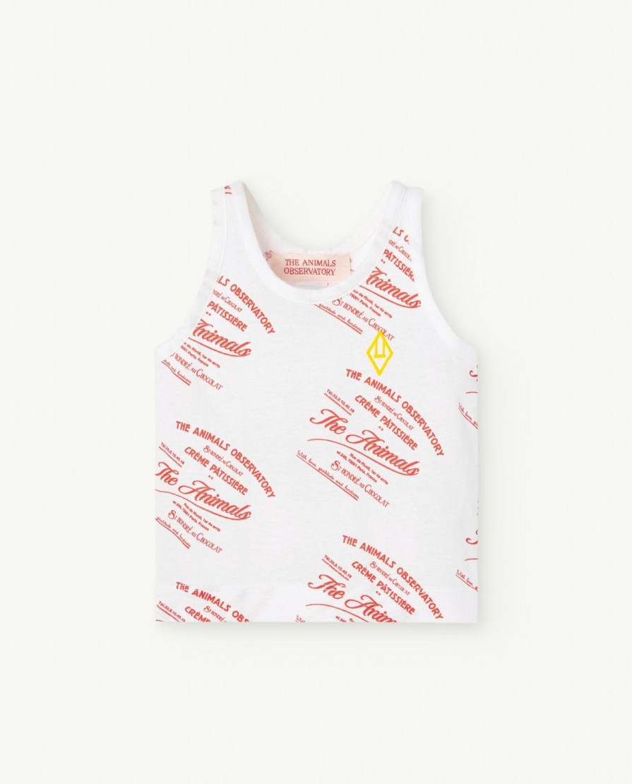 Baby The Animals Observatory | Witte Kikker Babytanktop