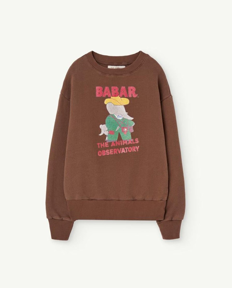 Kind The Animals Observatory | Babar Bruine Beer Sweatshirt