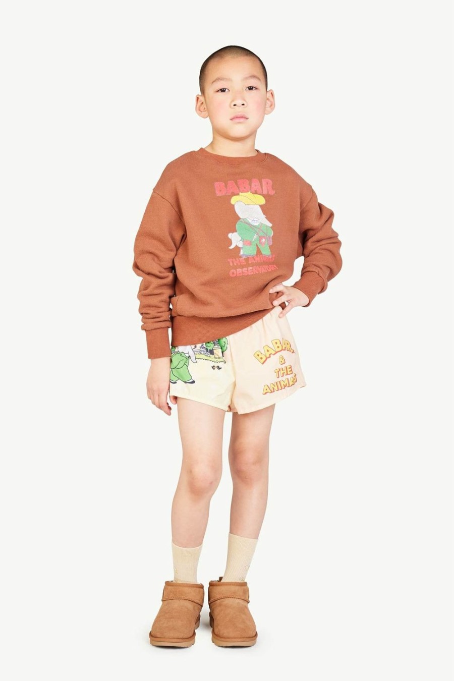 Kind The Animals Observatory | Babar Bruine Beer Sweatshirt