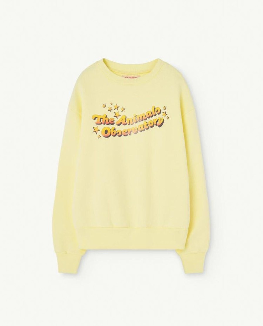 Kind The Animals Observatory | Zacht Geel Beer Sweatshirt