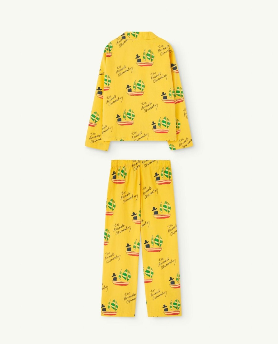 Kind The Animals Observatory | Gele Andromeda Kinderpyjama